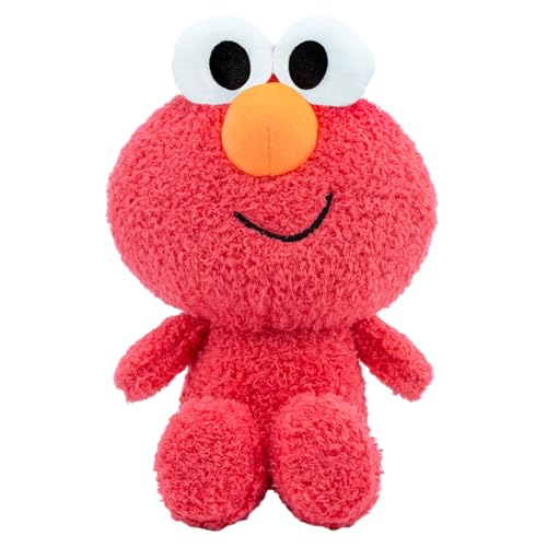 Image of Kids Preferred Sesame Street Elmo Baby's First Plush Stuffed Animal for Babies and Infants - 12 Inch Plush