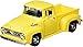Motor Max 1:24 W/B American Classics 1955 Ford F100 Pick Up Diecast Truck, Yellow