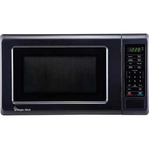 Magic Chef 0.7 cu. ft. Countertop Microwave in Black by Magic Chef - Used condition - US$78.76