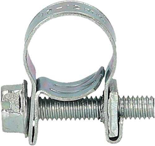 KS Tools 970.0770 Assorted Mini Hose Clamps, Diameter 7-18 mm, 78-Piece, Black/Red - Image 2