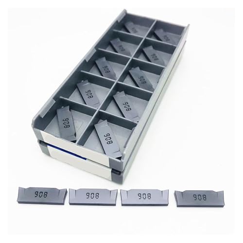 DGN 3003 plaquette carbure pour outil de tournage CNC et rainurage de précision DGN3003C IC908