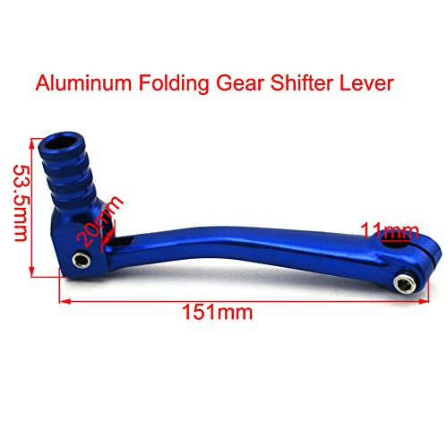 Dj-Motor 13Mm Cnc Kick Start Starter Lever & 11Mm Gear Shifter Lever For 50Cc 70Cc 90Cc 110Cc 125Cc Pit Dirt Bike Dhz Ssr Stomp Demon X Braaap Atomik Wpb #TOP1
