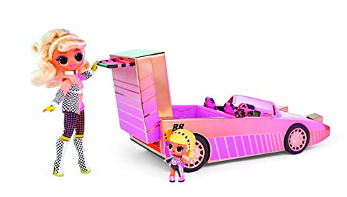 L.O.L. Surprise! LOL Surprise Coche-Piscina con Muñeca Exclusiva, Incluye Coche Multicolor, Piscina Sorpresa, Pista de Baile con Luces Mágicas y Accesorios, Para Niños y Niñas a partir de 4 años