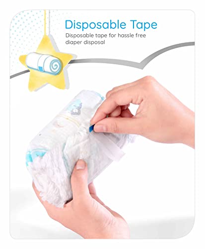 Image of Babyhug Pro Tape Style Diaper Mediam 80-Pieces (7 Upto 12 Kg)