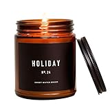 Sweet Water Decor Holiday Candle | Cloves, Pine, and Sandalwood Festive Winter Scented Soy Candles...