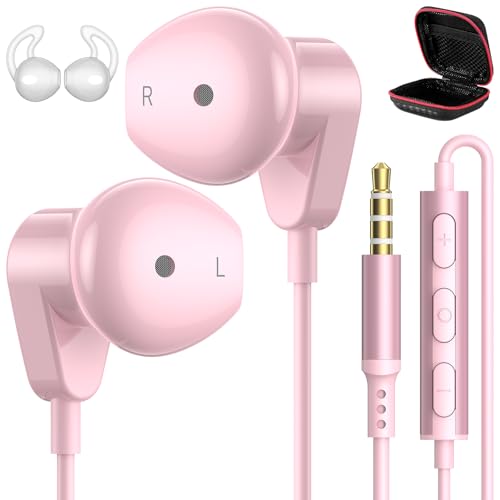 MacBook Pro Air�m�[�g�p�\�R���p�L���C���z���w�b�h�t�H�� �L���C���z�� �R�[�h�t�� 3.5mm�W���b�N �v���O�C���C���z�� �}�C�N�{�����[���R���g���[���t�� iPhone/Samsung/Android/PC/�Q�[���@/�q��/�w�Z�p �s���N