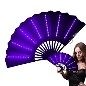 Generic LED-Handventilator NL526G5GJ1QUILI47 Violett