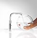 hansgrohe Wasserhahn Metris (Armatur mit Auslauf Höhe 230mm und Zugstangen-Ablaufgarnitur) Chrom