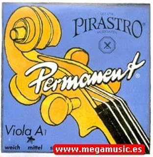 CUERDA VIOLA - Pirastro (Permanent 325120) (Acero) 1Âª Medium Viola 4/4