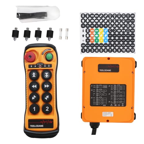 Télécommande de grue à forte pénétrabilité Q808 kit émetteur récepteur universel 24-264V