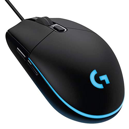 203 Mouse Gaming Prodigy, 8000 DPI, RGB, Design Leggero, 6 Pulsanti Programmabili, Memoria Integrata, Compatibile con PC/Mac/Laptop - Nero - Mouse gaming - Immagine 2