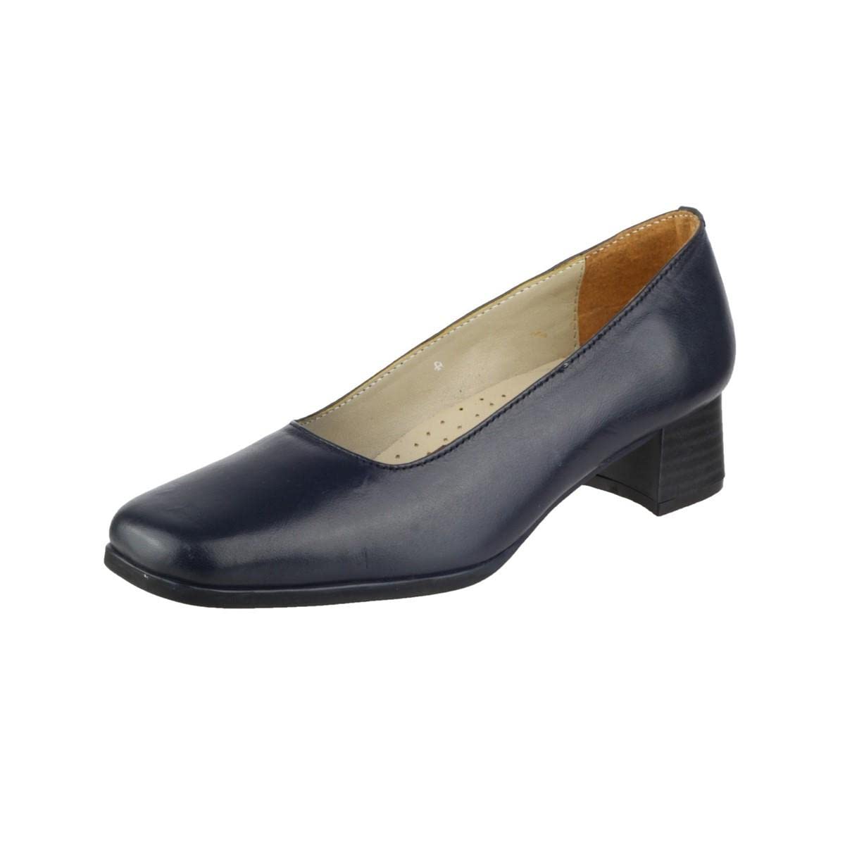 Amblers Walford - Escarpins en Cuir - Femme (39 FR) (Bleu Marine)