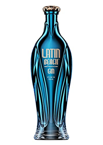 Latin Beach Gin 70cl – Gin Agrumato Tropicale con Frutto della Passione, Mango e Note di Agrumi...
