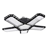 Lumière LED déformable - pliable, flexible, éclaire différents angles, répond à divers besoins, éclairage de garage à LED de plafond