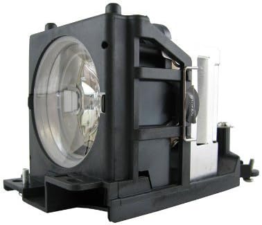 QLC Compatible Replacement Lamp for Hitachi CP-X445 Bulb and Housing