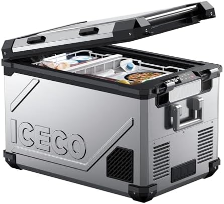 ICECO APL55 Dual Zone Portable Refrigerator Bluetooth Controlled,...