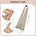 kowaku Yoga Strap with Buckle Portable Full Body Workout, Workout Band assisted Stretching Strap for Home, Gym, Exercise Fitness, Khaki