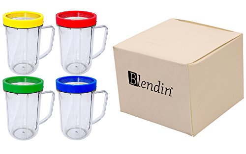 Repuestos vasos licuadora Blendin 16 oz set 4 unidades miniatura 5