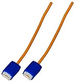 2 conectores para bombillas H1 précâblés