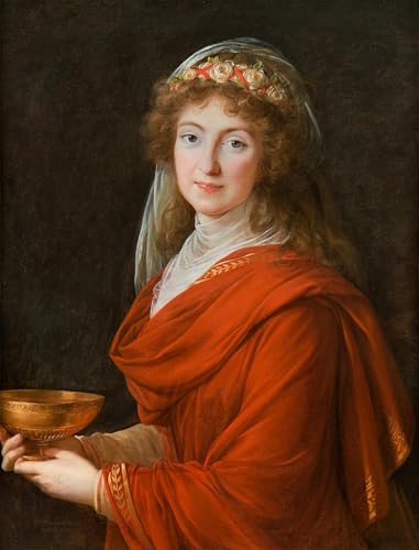 Poster Impression Toile Élisabeth Louise Vigée Lebrun - Art Mural Classique 60x90cm