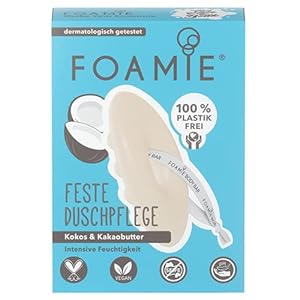 Gel Douche Solide Massant au Beurre de Coco et de Cacao Foamie