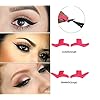 Lucktao Lazy Eye Shadow Applicator Silicon wing eyeliner Eyeshadow Stamp Crease (classic)