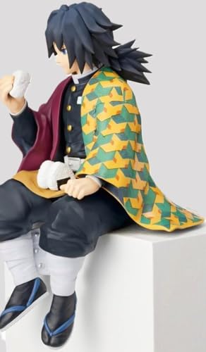 Image of Awestuffs Action Figure Limited Edition for Car Dashboard, Decoration, Cake, Office Desk & Study Table Giyu Sitting D Slayer