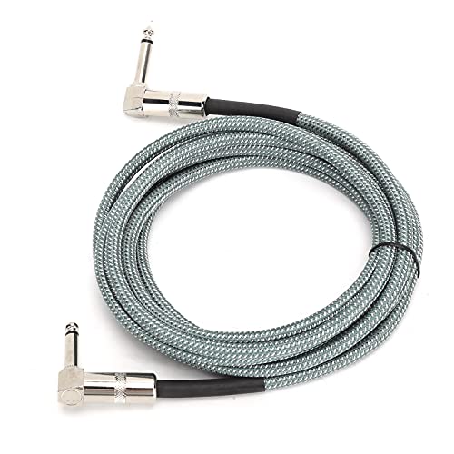 Acouto JORINDO Cable de Guitarra Cable de Conexión de 6,35 Mm / 4 Pulgadas de Instrumento Musical Eléctrico/Funda JD6209 de 0,8 Pies que Protege el de Guitarra de de Instrumento (JD6207)