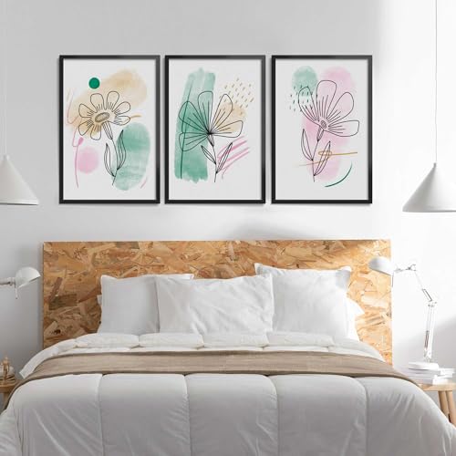 LaVie Home 22x28 Picture Frame for Wall Display, 22x28 Black Picture Frame with HD Plexiglas, 22 x 28 Poster Frame 1 Pack, Display Frame for Vertical or Horizontal, Classic Collection