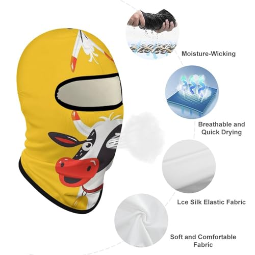 Balaclava para hombres, máscara para esquí y ciclismo, protector facial para invierno miniatura 3