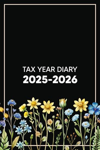 Tax Year Diary 2025-2026: Track Income, Expenses, and Key Tax