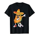 Fußball und Tacos Dienstag Mexikanischer Kleidung