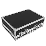 Valise en aluminium – la construction robuste de la boîte à outils la rend idéale pour une utilisation dans des environnements difficiles, petite valise