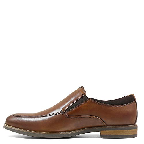 Florsheim Men's Uptown Moc Toe Slip on Loafer, Cognac, 1 Wide4