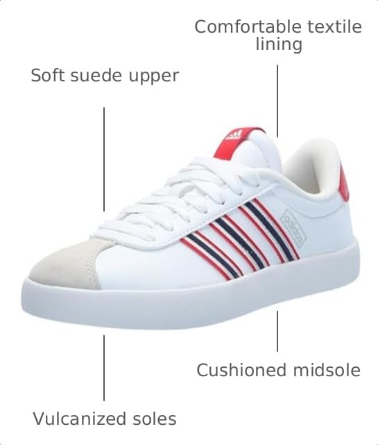 Image of adidas Women's VL Court 3.0 Shoe