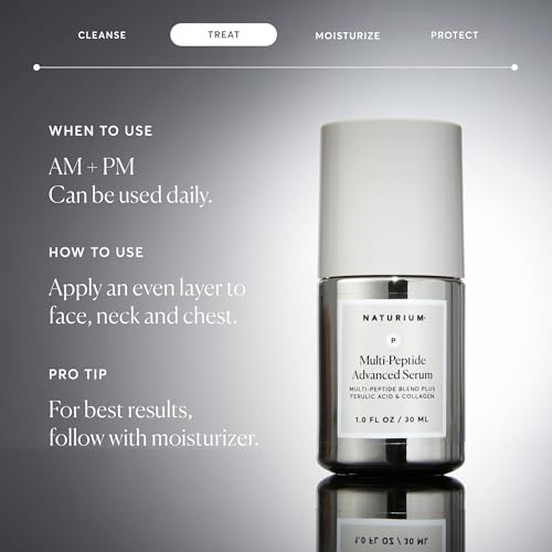 Naturium Multi-Peptide Advanced Serum, Ferulic Acid & Collagen, 1 fl oz - image 7