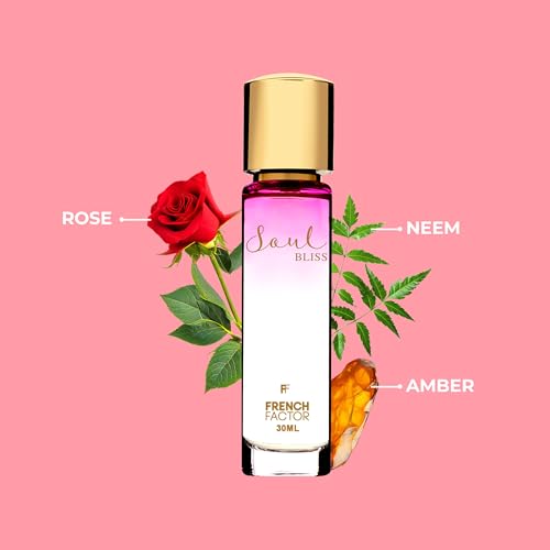 Image of French Factor Soul Perfume Gift Set For Women Long Lasting Luxury Perfume Combo Eau De Parfum Gift For Girls Made In India (Pack of 3, 30ml each)