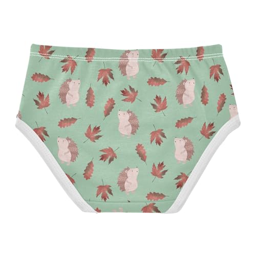 Little Girl Underwear Toddler Panties Kids Undies Hedgehogs Soft Cotton Briefs 2T-8Y2