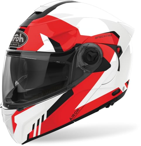 AIROH CASCO MODULARE SPECKTRE CLEVER RED GLOSS XL