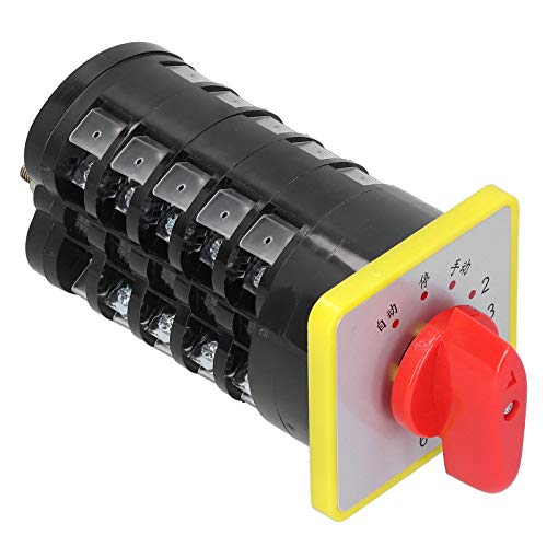 8 Posição Interruptor Inersal para Controle de Circuito e Controle do Motor 10-380V 6A LW5D-16TM705/