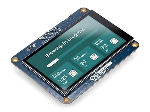 Arduino GIGA Display Shield [ASX00039] - Protector de Pantalla para proyectos Arduino GIGA, Ideal para visualización de Datos e interfaces de Usuario interactivas | Ya disponible en tu tienda friki favorita! En mundofriki.es!