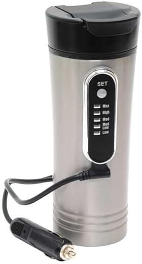 RP0719 Road Pro 12 Volt 15 ounce Premium Heated Travel Mug