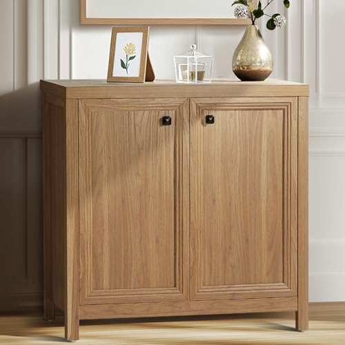 Buffet Cabinet Sideboard Pantry Kitchen Cabinet with Extra Thick ...