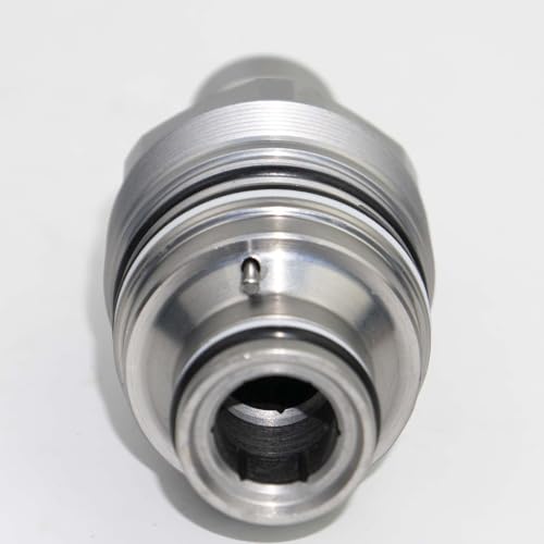 Image of 6679837 Male Flat Face Hydraulic Coupler (46mm) | 4BD4FI manifold block (46mm) skid steer loader (6679837) Electroplated Zinc Nickel Version