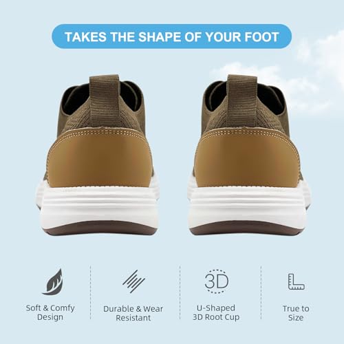 Casual Dress Shoes for Men Business Oxfords Fashion Sneakers Comfortable Loafers Men’s Walking Shoes4