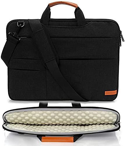 KINGSLONG Laptop Bag 17.3 Inch Laptop Shoulder Messenger Bag Case Sleeve,Waterproof Laptop Shoulder Bag Lightweight Carrying Case Computer Notebook Sleeve Handbag Protective Cover Fit Asus HP Lenovo