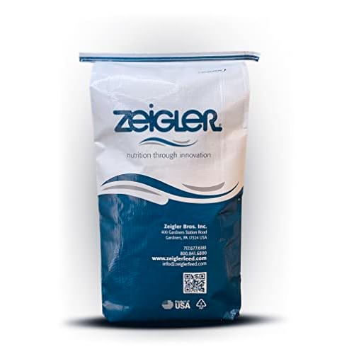 Zeigler Fish Food (33 LB Bag) 5mm Floating Pellets for Koi and Goldfish, Performance Fancier Diet for Enhancing Color – Fortified with V pak and Spirulina