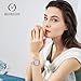 Imagen de RORIOS Relojes Mujeres Luminoso Esqueleto Reloj con Correa de Acero Inoxidable Mecánico Automático Reloj Diamante Relojes de Pulsera