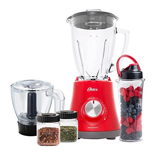 Kit Super Chef Vermelho - Liquidificador e Acessórios - 220V