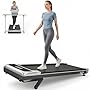 Niceday Tapis de Marche Bureau avec Inclinaison, Capacité 180kg, Moteur Silencieux (3 CV Pic), Tapis de Course Pliable, Bande Extra Large 42cm, 0-10 Niveaux Auto-Inclinaison, Télécommande Magnétique